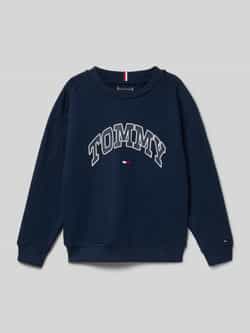 Tommy Hilfiger Kids Regular fit sweatshirt van katoenmix