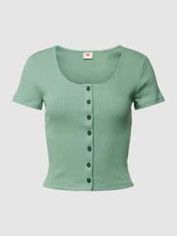 Levi's Korte top met knoopsluiting