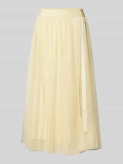 Joop! Midirok met elastische band met label model 'Fridi'