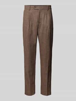 Selected Homme Broek met bandplooien model 'ALBERTO'