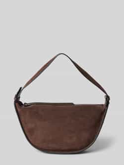 Marc O'Polo Schoudertas van echt kalfsleer model 'AAMI'