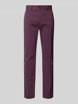 Boss Orange Slim fit chino met steekzakken opzij