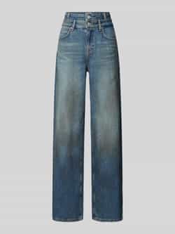 ONLY high waist wide leg jeans ONLESME-HOPE medium blue denim bruin