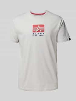 alpha industries T-shirt met labelprint