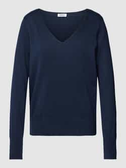 Esprit Gebreide pullover met V-hals