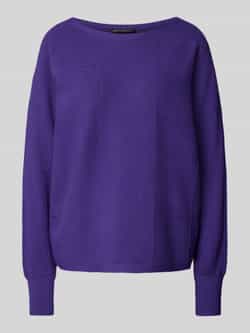 Betty Barclay Geruite Fijngebreide Trui Purple Dames