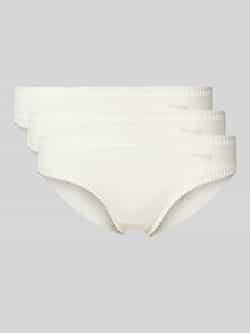 Sloggi Slip met gehaakt kant model 'GO Crush' in een set van 3 stuks