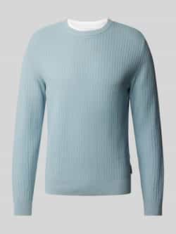 Tom Tailor Denim Gebreide pullover in 2-in-1-look