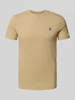 Polo Ralph Lauren Custom slim fit T-shirt met labelstitching