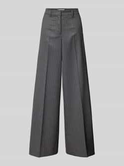 MARC O POLO Relaxed shape pantalon met krijtstreepmotief