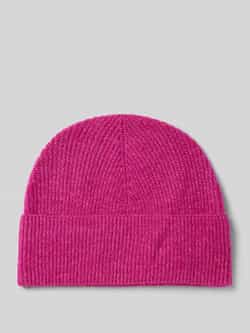 Christian Berg Woman Regular fit muts met wol in gebreide look