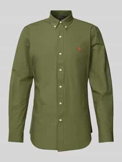 Polo Ralph Lauren Slim fit vrijetijdsoverhemd met logostitching