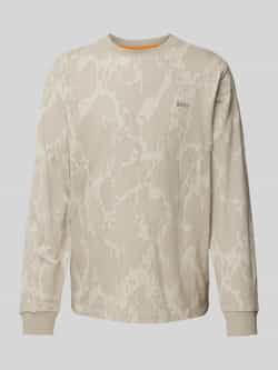 Boss Orange Shirt met lange mouwen en labeldetail model 'Jacqlong'
