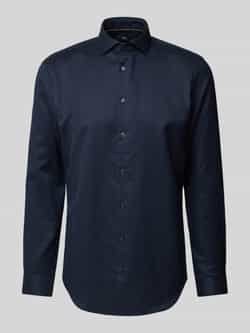 Jake*s Slim fit zakelijk overhemd met all-over motief