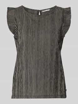 Tom Tailor Denim Relaxed fit blouseshirt met structuurmotief