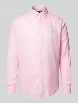 Polo Ralph Lauren Overhemd Lange Mouw CHEMISE COUPE DROITE EN LIN