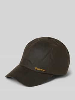 Barbour Baseballcap van gewaxt katoen