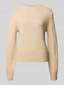 Opus Gebreide pullover met ronde hals model 'Panep'