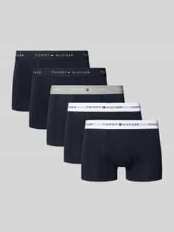 Tommy Hilfiger Underwear Trunk 5P TRUNK met logoband (5 stuks Set van 5)