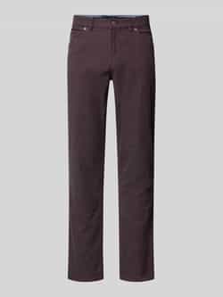 Christian Berg Men straight fit broek met steekzakken