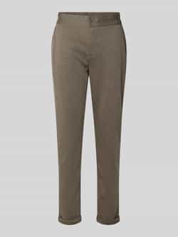 FREE QUENT Slim fit stoffen broek met vaste boorden model 'Nanni'