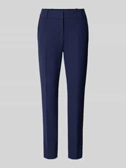 HUGO Slim fit pantalon met persplooien model 'Hedima'