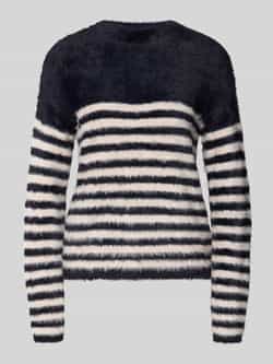 Christian Berg Woman Gebreide pullover van imitatiebont