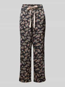 CCDK Copenhagen Relaxed fit pyjamabroek met tunnelkoord model 'Janet'
