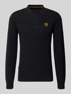PME Legend Gebreide pullover met polokraag