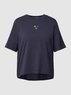 ARMEDANGELS T-shirt met bloemenstitching model 'LAYAA DELIGHT'