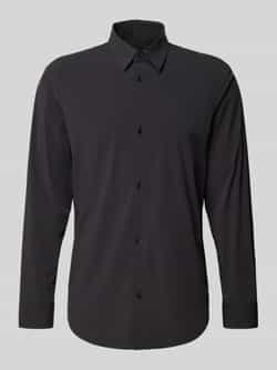 Armani Exchange Regular fit vrijetijdsoverhemd met kentkraag