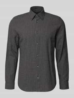 Marc O'Polo Shaped fit vrijetijdsoverhemd van puur katoen