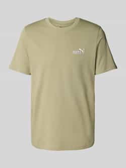 PUMA PERFORMANCE T-shirt met labelstitching