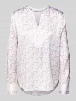 Herzensangelegenheit Regular fit blouse met tuniekkraag