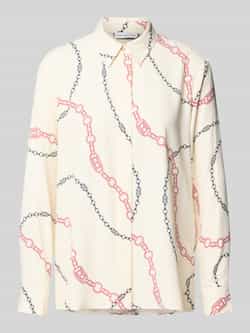 Tommy Hilfiger Relaxed fit overhemdblouse van pure viscose