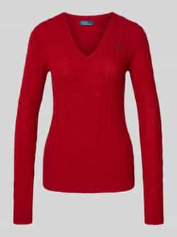Polo Ralph Lauren Gebreide pullover van een mix van wol en kasjmier model 'KIMBERLY'