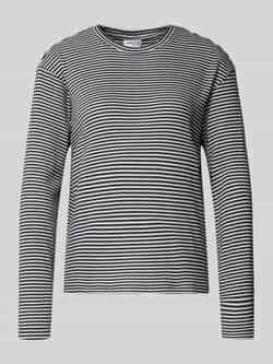 Jake*s Casual Pyjamabovendeel met geribde ronde hals