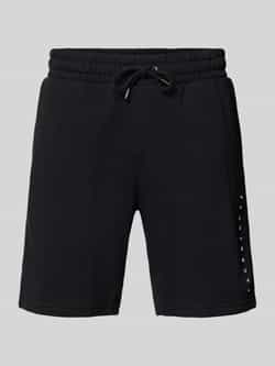 jack & jones Sweatshorts met labeldetail model 'GORDON'