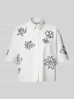 Jake*s Casual Relaxed fit overhemdblosue met 1 2-mouwen