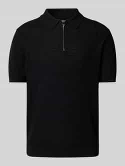 Antony Morato Regular fit poloshirt met structuurmotief