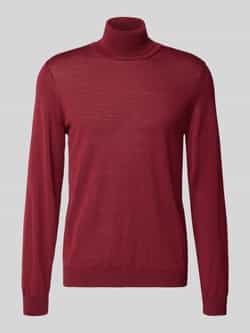 Boss Regular fit coltrui van pure scheerwol model 'MUSSO'