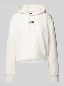 The North Face Witte Essential Crop Hoodie voor vrouwen White Dames