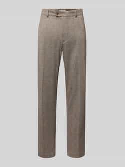 CG Club of Gents Straight fit pantalon met viscose model 'Orlando'