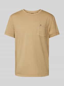 Tommy Jeans Regular fit T-shirt van katoen met borstzak