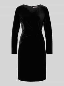 Christian Berg Woman Selection Knielange jurk met knoopdetail
