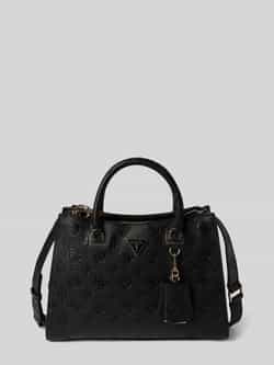 Guess Omkeerbare Zwarte Crossbody Tas Deesa Logo Black Dames