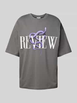 REVIEW Oversized T-shirt met ronde hals