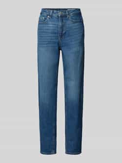 VERO MODA high waist mom jeans VMTESSA medium blue denim