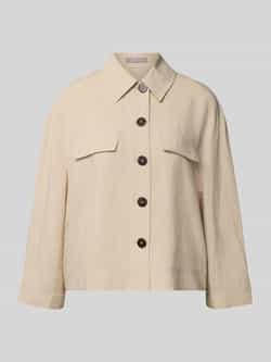 Christian Berg Woman Selection Blazer met paspelzakken op de borst