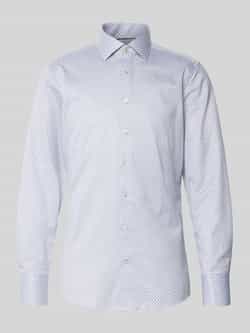 Eterna Slim fit zakelijk overhemd met kentkraag